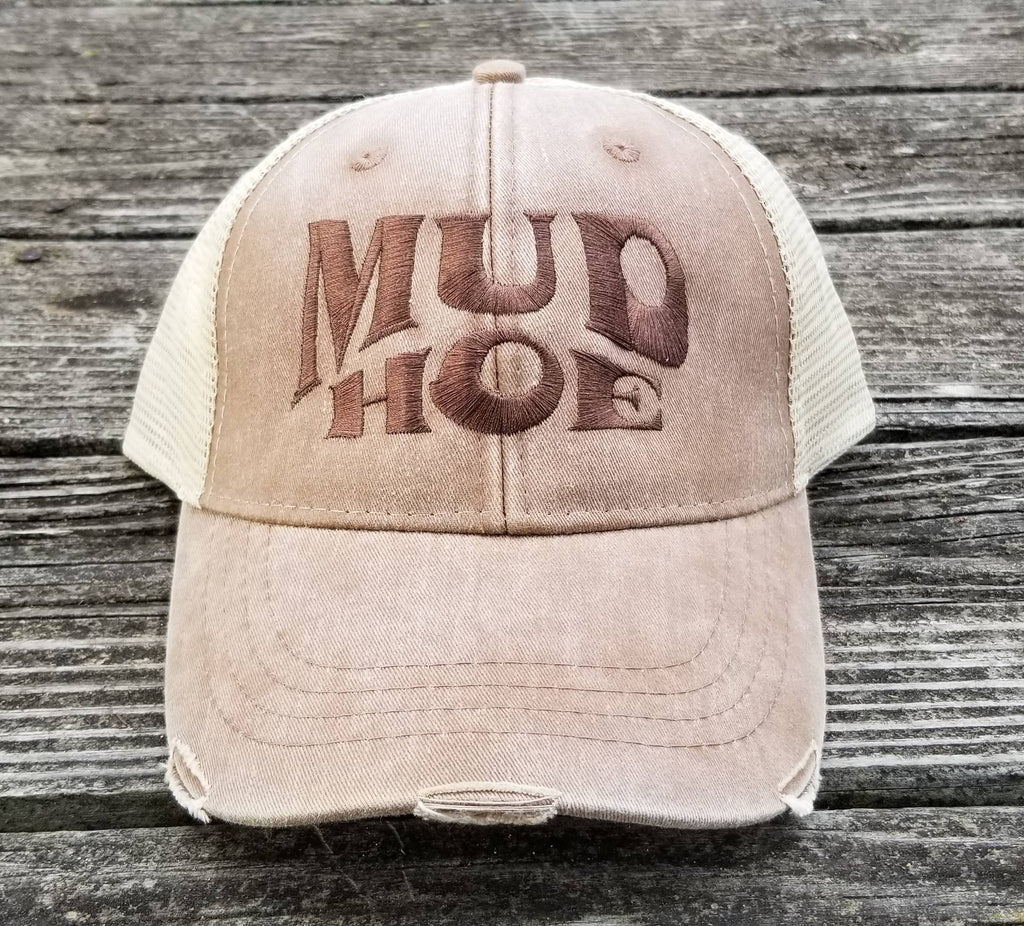 MUD HOE, 4x4, UTV, trail riding, off road, mud, trucker hat