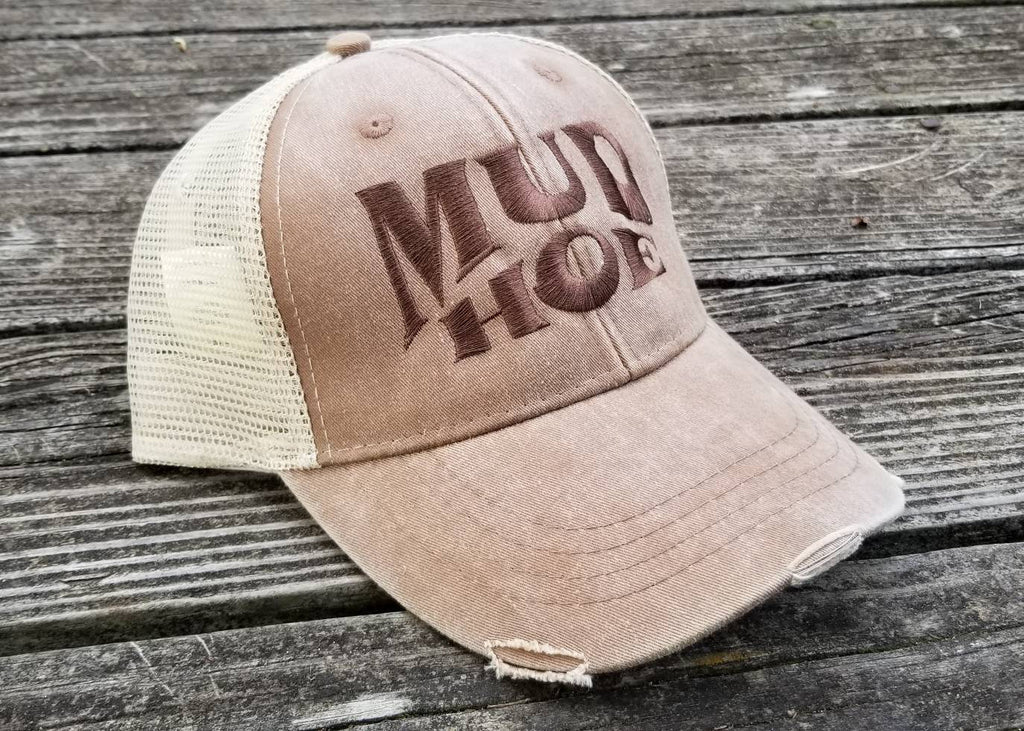 MUD HOE, 4x4, UTV, trail riding, off road, mud, trucker hat